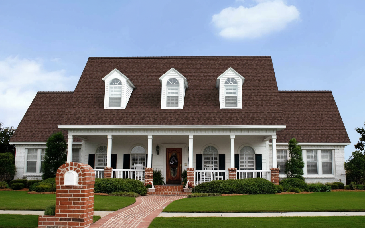 Home with Owens Corning Duration Brownwood roof