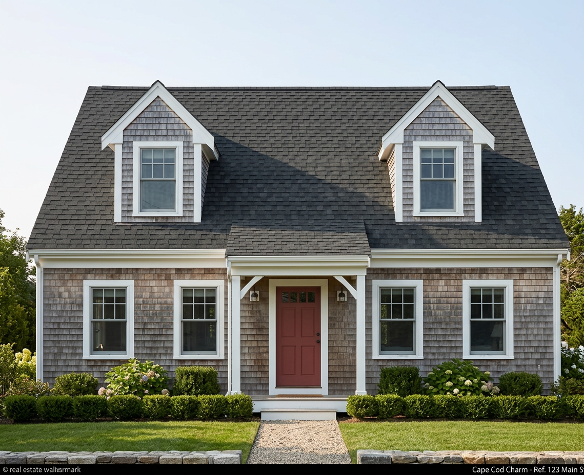 Cape Cod with Charcoal roof