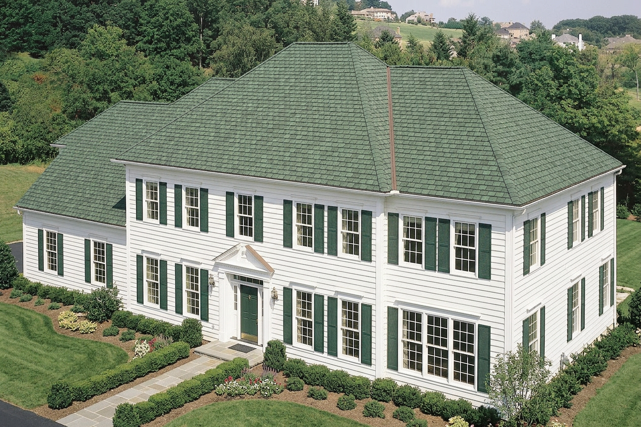 Florida home with Grand Manor Sherwood Forest roof