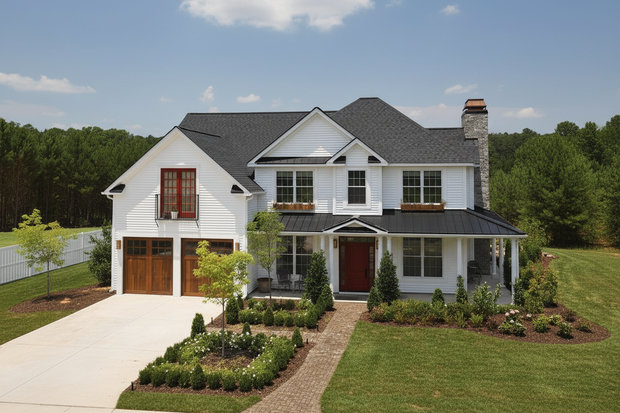 Florida home with Landmark Cinder Black roof