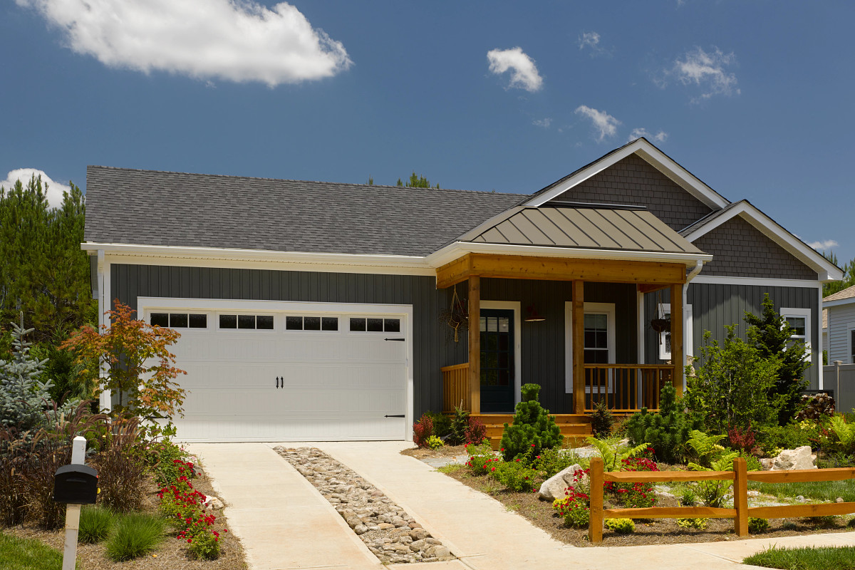 Home with CertainTeed Landmark Pewterwood roof