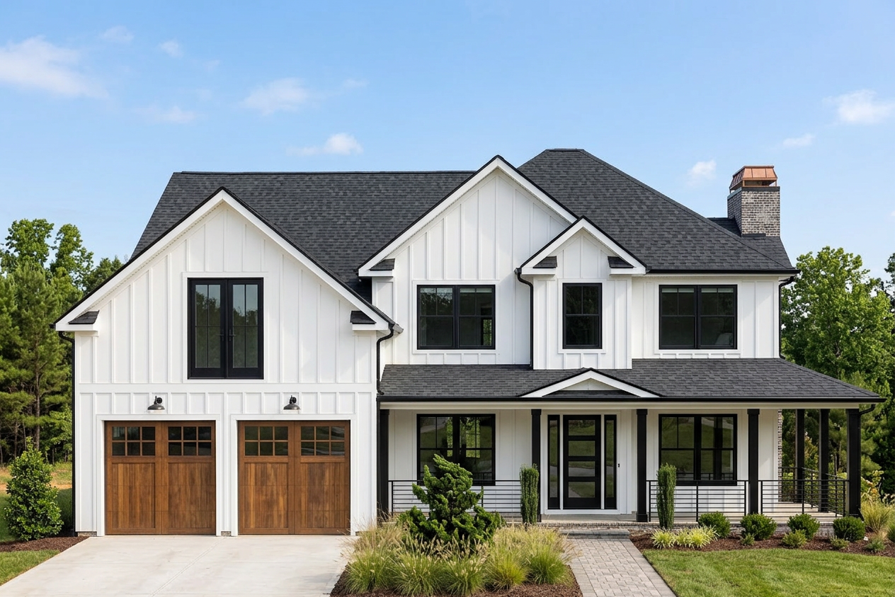 Florida home with Landmark Pro Cinder Black roof