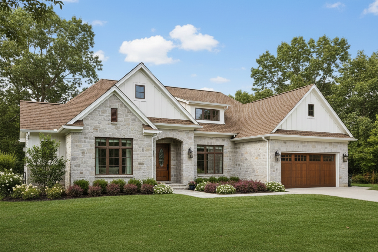Florida home with Camelot II Camelot Ii Barkwood roof