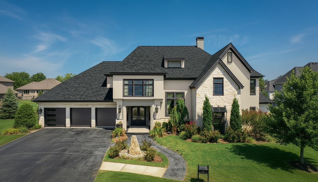 Florida home with Camelot II Camelot Ii Charcoal roof