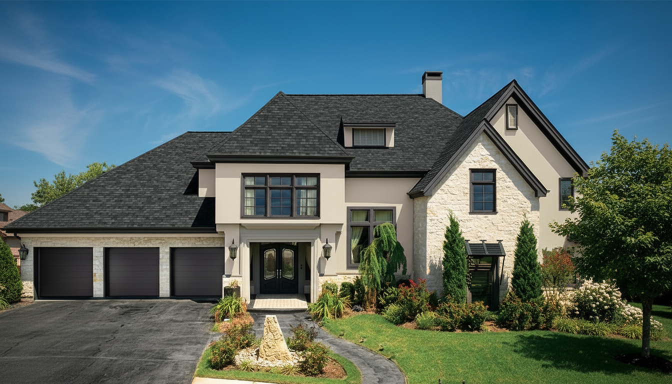 Florida home with Camelot II Camelot Ii Charcoal roof