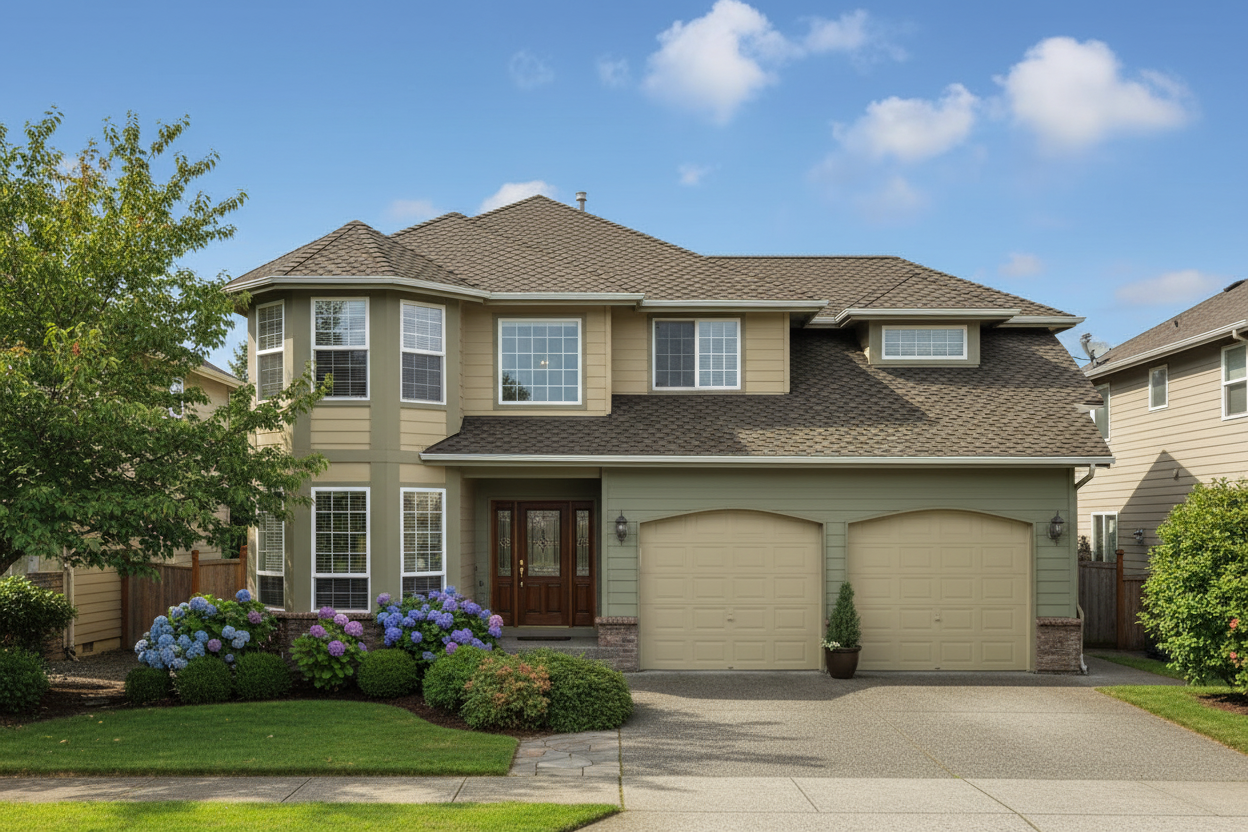 Florida home with Grand Sequoia Grand Sequoia Autumn Brown roof