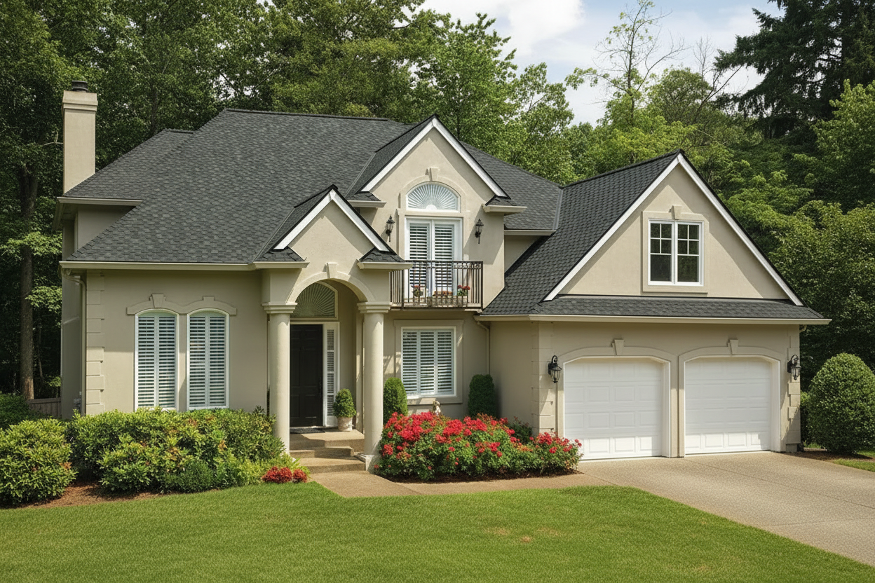 Florida home with Grand Sequoia Grand Sequoia Charcoal roof