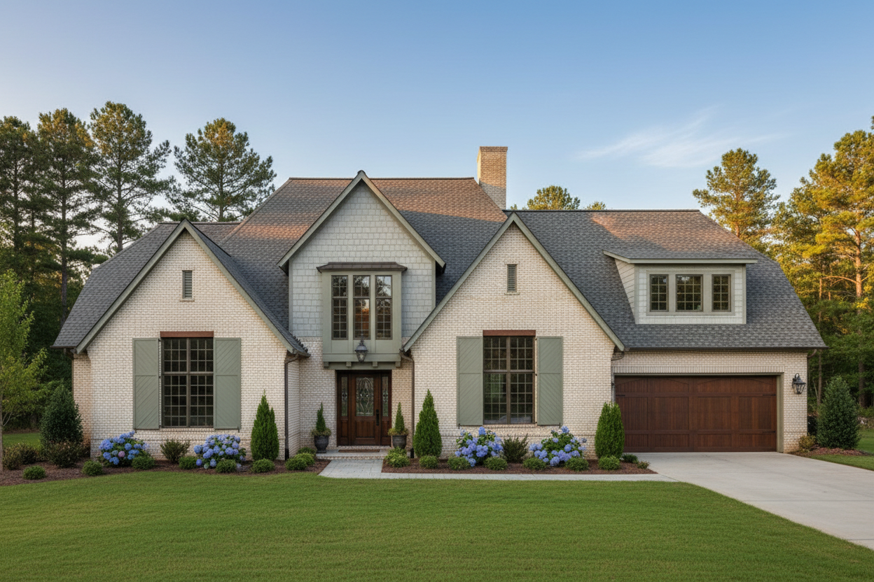 Florida home with Grand Sequoia Grand Sequoia Weathered Wood roof