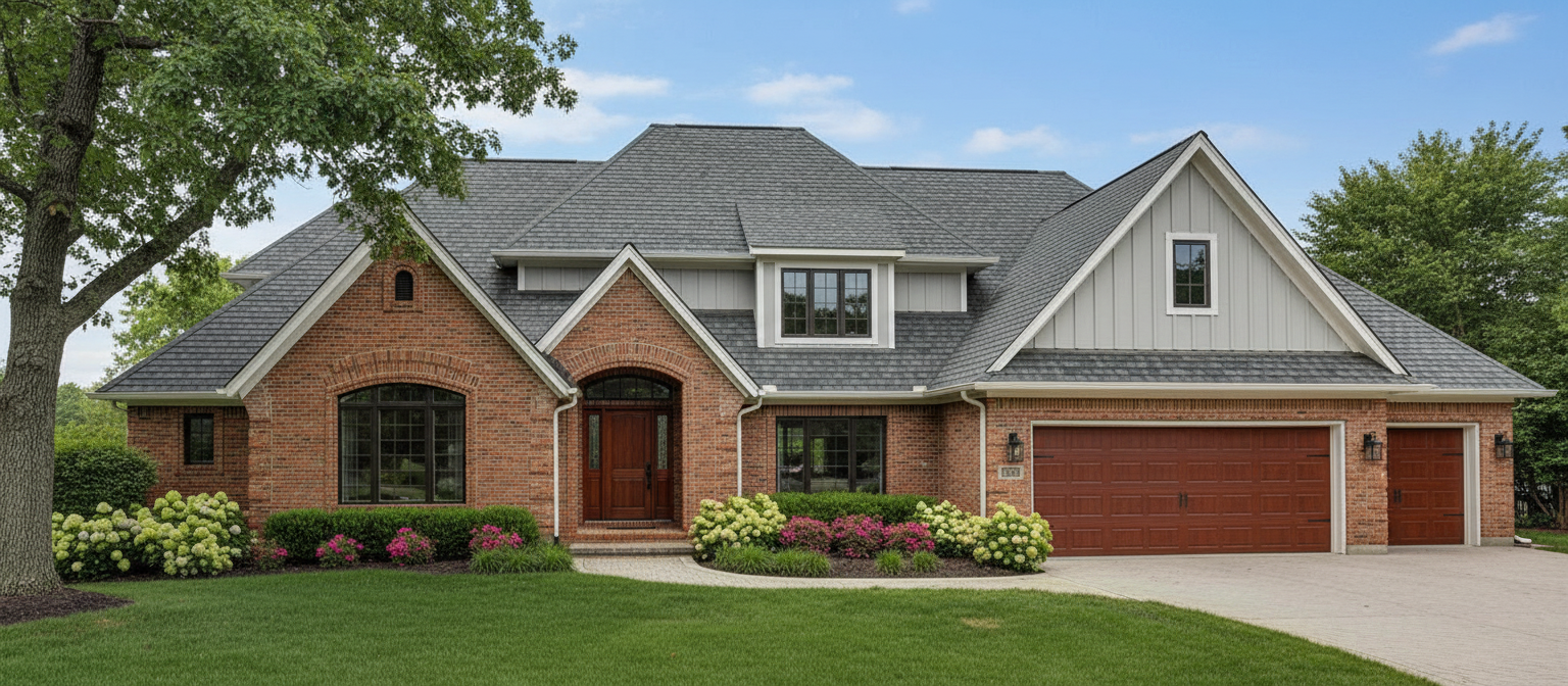 Florida home with Slateline Slateline Antique Slate roof
