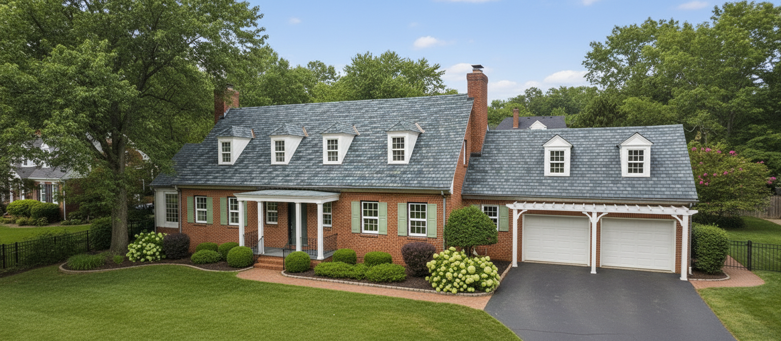 Florida home with Slateline Slateline English Gray roof