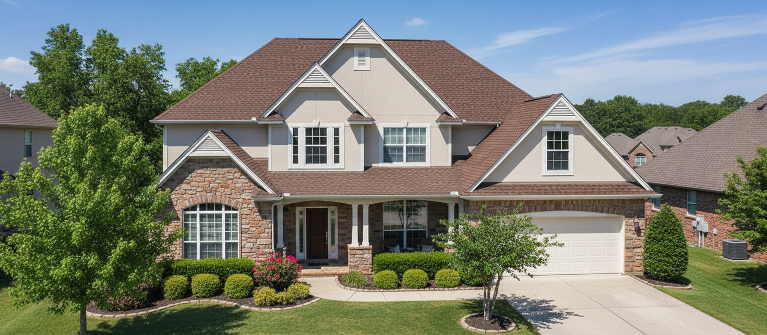 Florida home with Timberline AS II Timberline As Ii Hickory roof