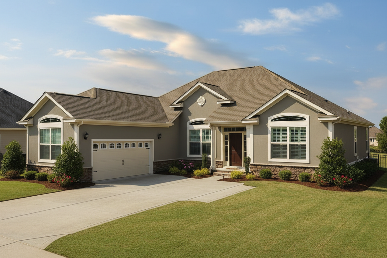 Florida home with Timberline HDZ Copper Canyon roof
