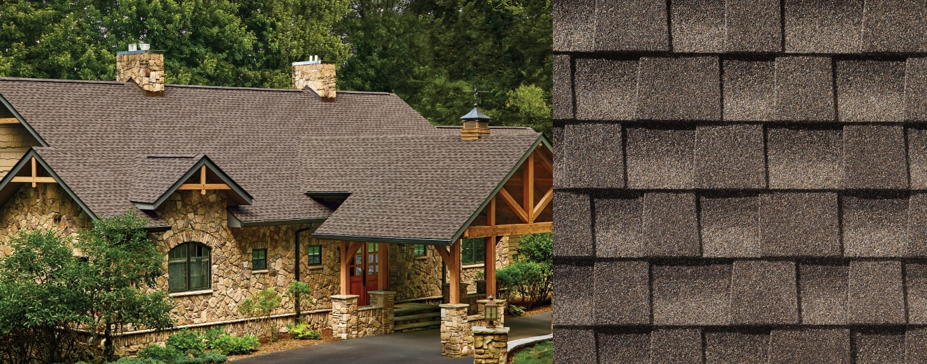 Florida home with Timberline HDZ Mission Brown roof