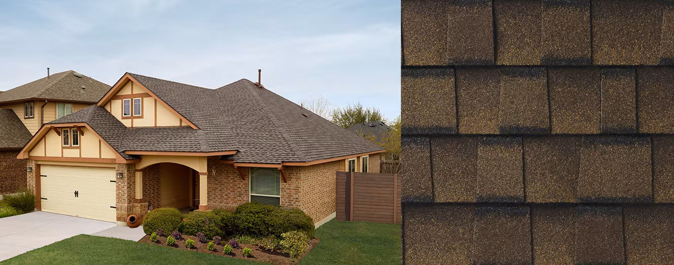 Florida home with Timberline UHDZ with UltraMat Timberline Uhdz With Ultramat Barkwood roof