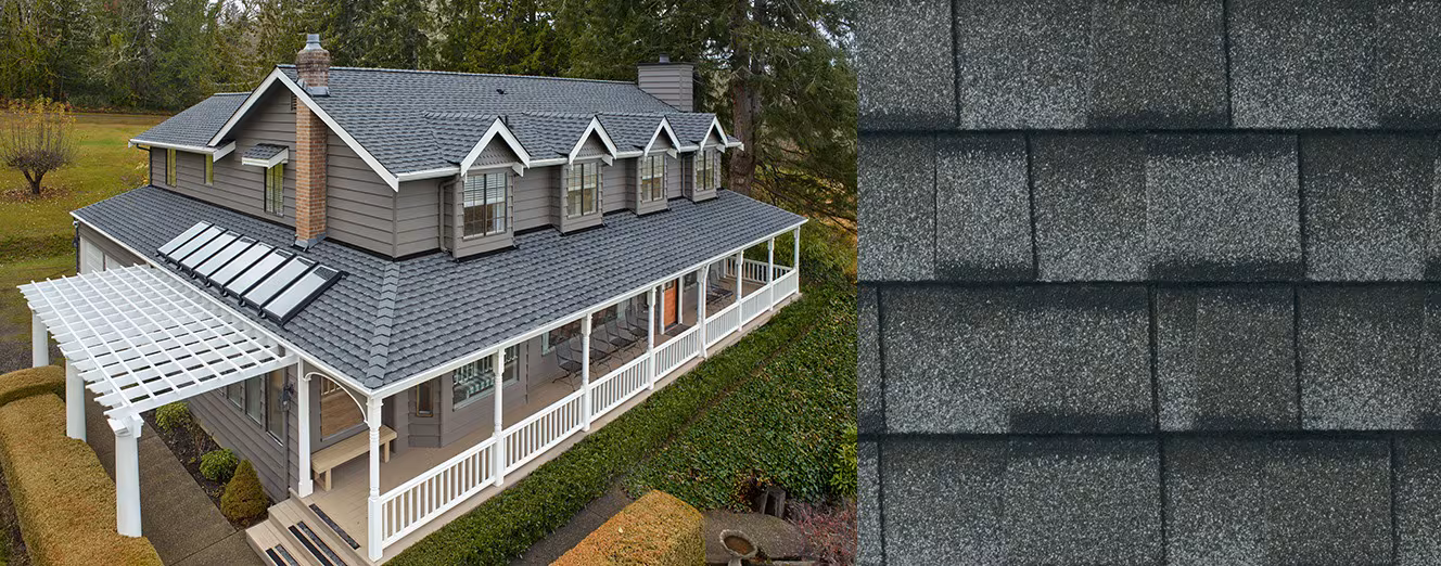 Florida home with Timberline UHDZ with UltraMat Timberline Uhdz With Ultramat Pewter Gray roof