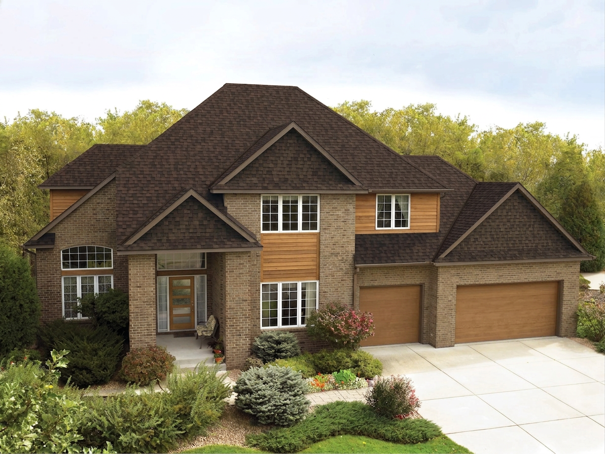 Florida home with Cambridge Dual Brown roof