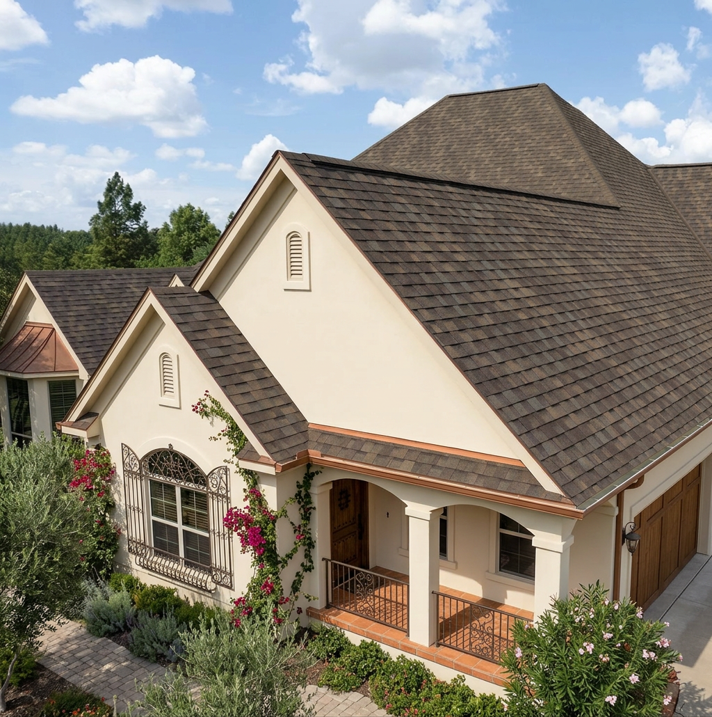 Florida home with Dynasty Cornerstone WWD roof