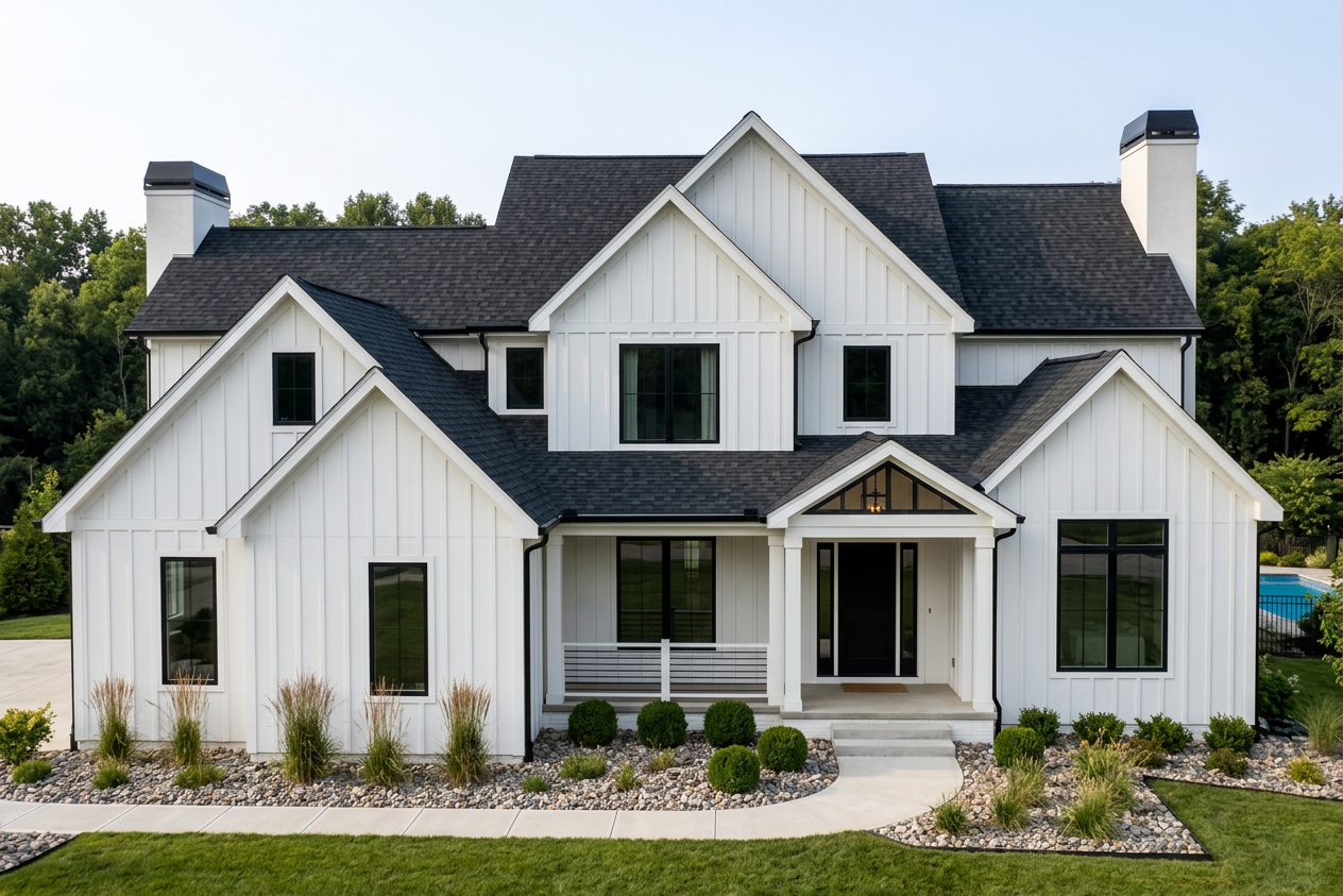 Florida home with Dynasty Granite Black roof