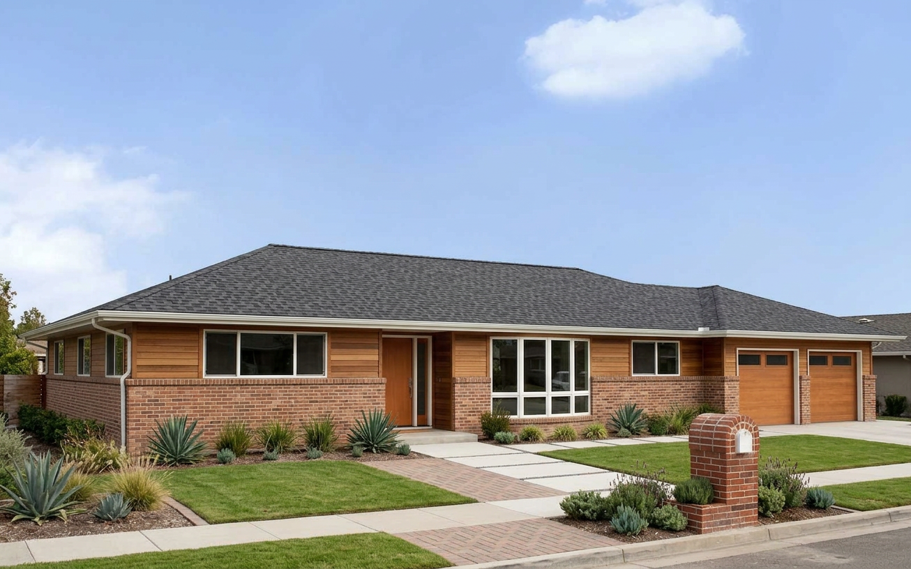 Florida home with Duration Midnight Plum roof