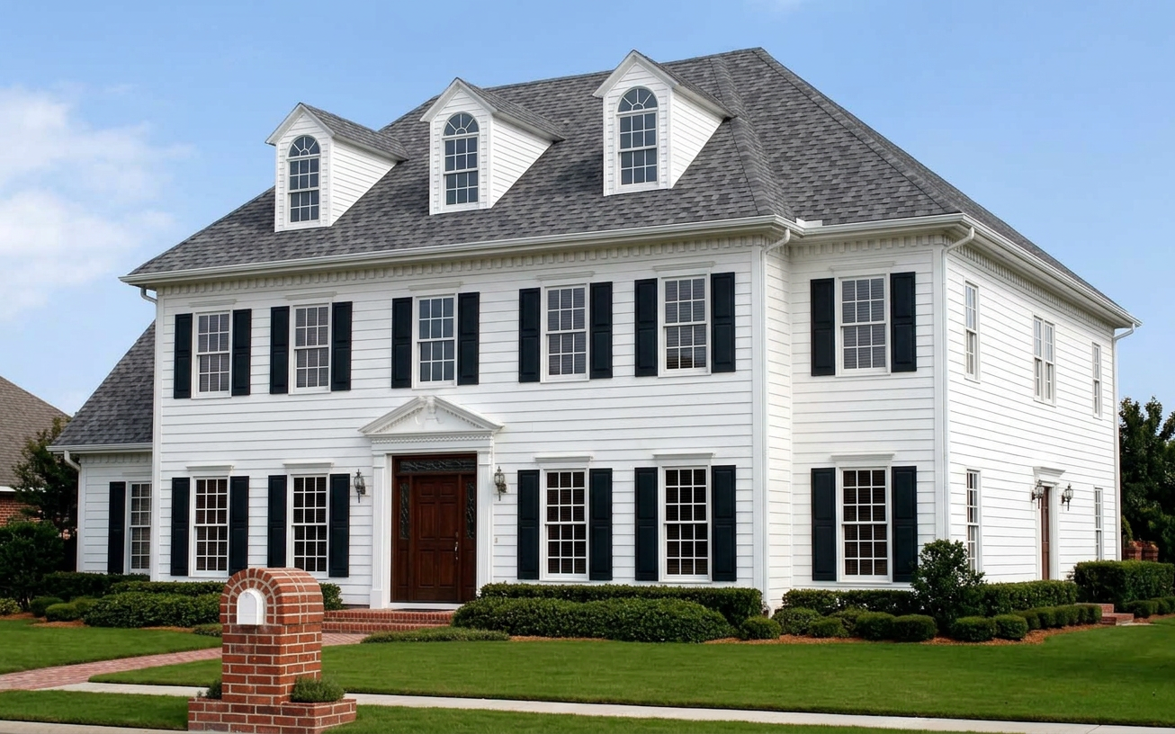 Florida home with Duration Midnight Plum roof