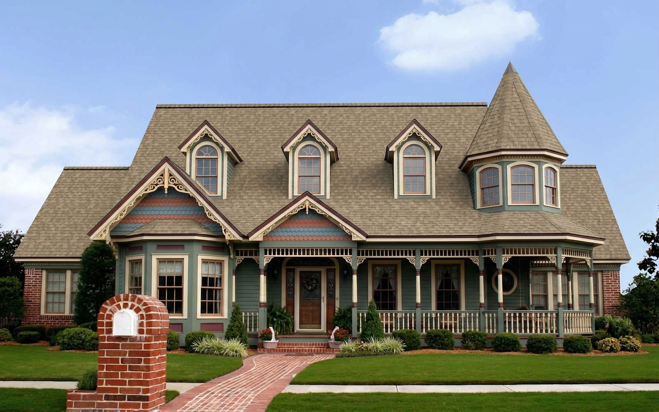 Florida home with Duration Sand Castle roof