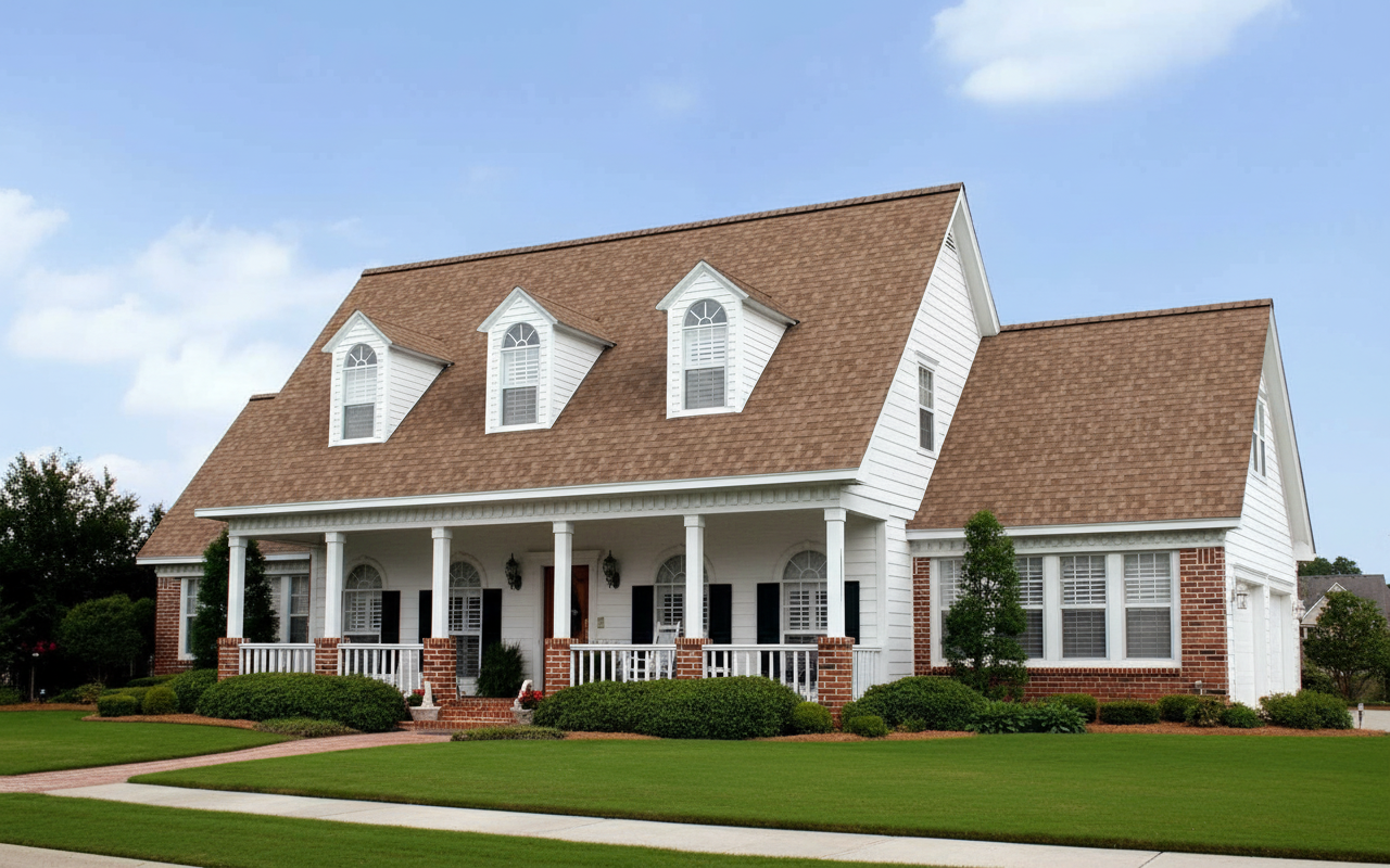 Florida home with Oakridge Desert Tan roof