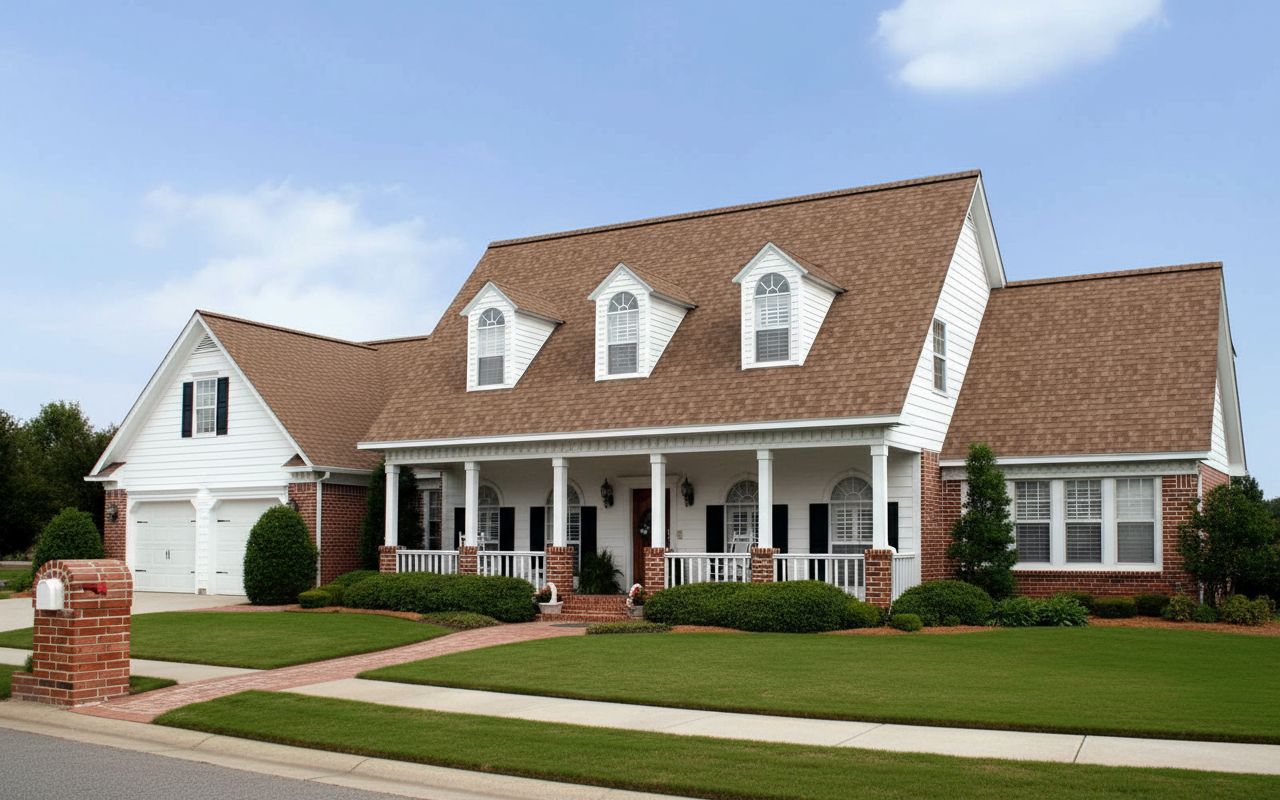 Florida home with Oakridge Desert Tan roof