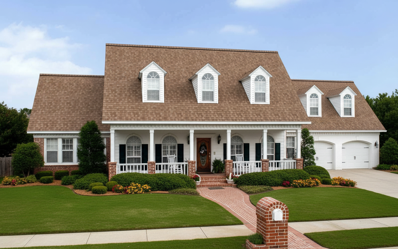 Florida home with Oakridge Desert Tan roof